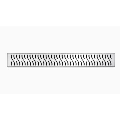 China V Design Made Quick Drain Factory Direct Stainless Steel 304 Linear Shower Channel Floor Drain Grate for sale