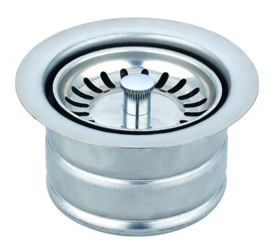 China Safety Rolled 4.5 Inch cUPC Kitchen Drainer Strainer Disposal Assembly Accessories American Edge Sink Waste Disposer Flange and Plug for sale