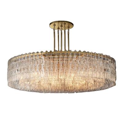 China Factory direct sale modern luxury K9 chandelier round glass chandelier for sale