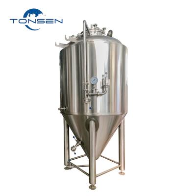 China Hotels Beer Equipment Manufacturing Micro Beer Brewery 100l 150l Conical Beer Fermenter for sale