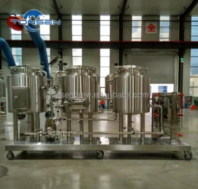 China Brewpub beer brewery small restaurant nano brewhouse 50l microbrewery equipment beer brewery equipment for sale