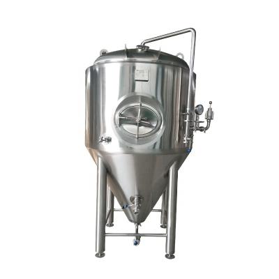 China Hotels Stainless Steel 600L 6HL 6BBL Conical Beer Fermentation Equipment With Dimple Cooling Jackets For Sale for sale