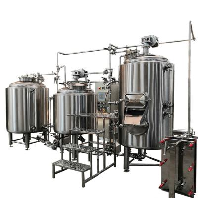 China Home Beer Brewing Pot / New Year's Party Beer Brewing System 100L, 300L, 500L for sale