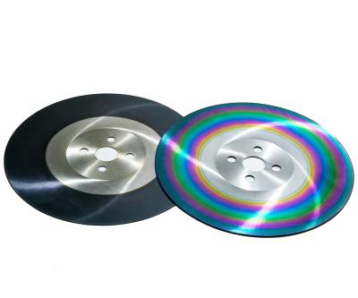 China HSS HSS DMo5 TiAlN Steel Cutting Coating Circular Saw Blade for sale