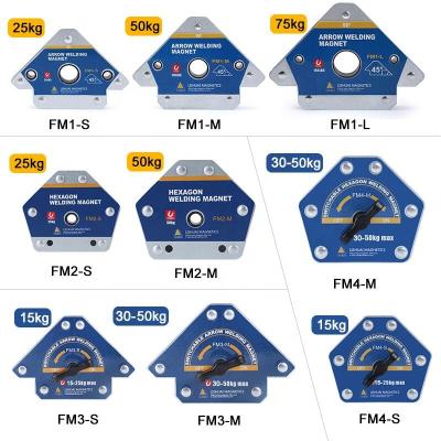 China MAGNET Holder Single /Double /Multi-angle Arrow Welding Welding Magnet With Strong Magnetic Welding Holder for sale