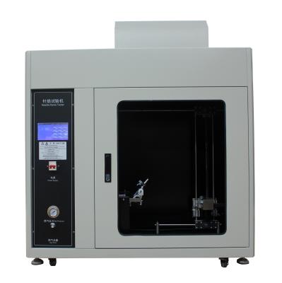 China IEC60695 Laboratory Needle Flame Tester For Insulation Material Fire Testing for sale