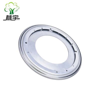 China Galvanized Round Susan Bearings Swivel Plate Lazy Dinner Table Pieces 303mm (12inch) for sale