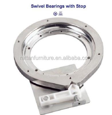 China 360 degree rotating and can be fixed on standing 7 inch die-casting aluminum swivel bearing for sale