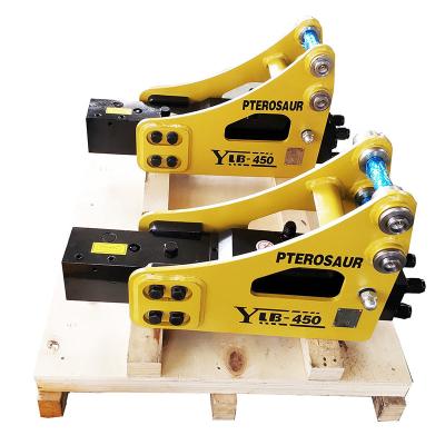 China Mini Excavator Yantai Excavator With Breaker Hydraulic Chisel Hammer Hydraulic Breaker for sale