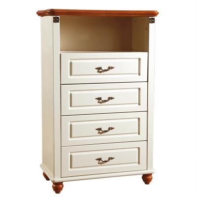 China Antique Classic living cabinet with three four drawer chest for sale