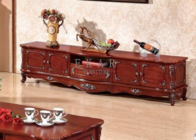 China living room furniture TV cabinet antique wooden TV table for sale