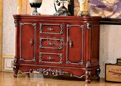 China Cupboard Antique Dining Room Cabinets Solid Wood Cabinets for sale