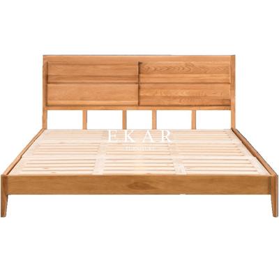 China King Size Bed Designs Wooden Bed Sample for sale