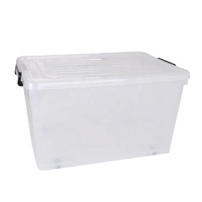 China Custom Wholesale Clear Storage 17L-160L Purpose Plastic Container Multi Viable 5 Liter Plastic Box Storage / Plastic Container for sale