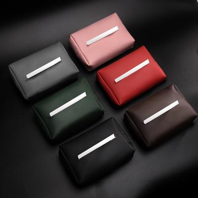 China Vintage Portable Towel Holder Cloth Zipper Style Waterproof Undeformed Box/Bag Large Capacity for sale