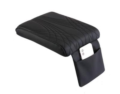 China Business/Luxury Universal Car Armrest Pad Cover Auto Center Console Cover Seat Armrests Box Cushion Hand Rests for sale