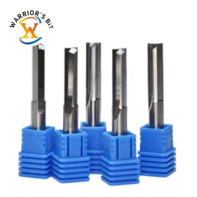 China Carbide Two Flutes Full Carbide Straight Bit For Wood CNC Carbide End Mill Router Bit 3mm Cnc Carbide End Mill for sale