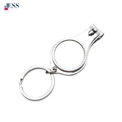 China Casual Functional Laser Nail Scissors Key Chain Custom Logo Keychain for sale