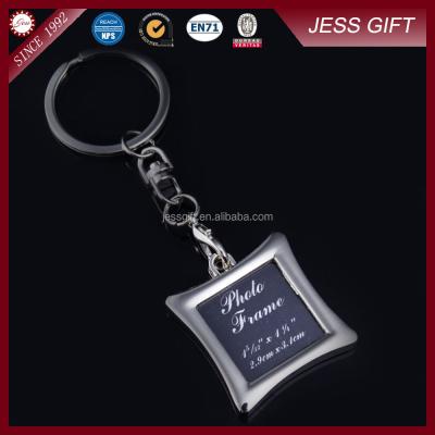 China Cheap Metal Square Metal Key Chain Key Chain For Putting Picture On Wholesale for sale