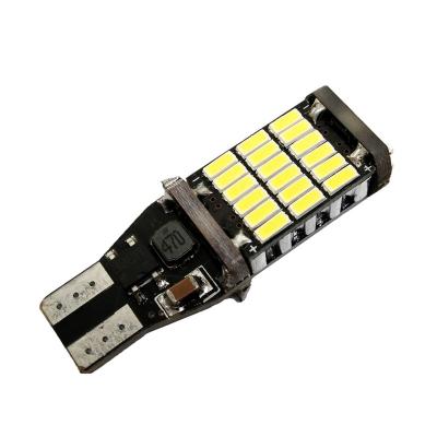 China With Cheap Canbus W16W T15 4014 Amber No Error Red White LED Turn Light Bulb DC 45SMD 12V Canbus W16W T15 4014 for sale