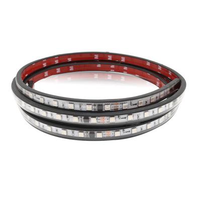 China Truck Auto Visor Lamp 24V Colorful Atmosphere Marquee Casting Light Net Symphony Casting RGB Light Bar for sale