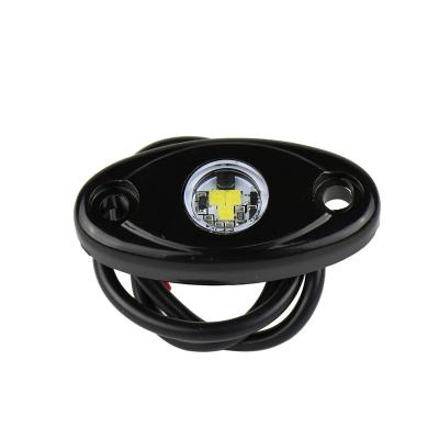 China PC Led Rock Light 9W 3SMD IP67 For 4x4 Truck for sale