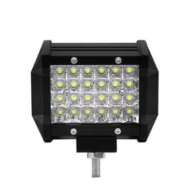 China Aluminum Alloy 4inch 4 Rows 99mm 72W Led Work Light 7200LM Bright ROHS CE Waterproof for sale