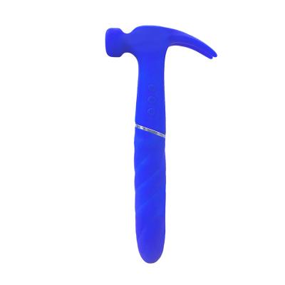 China New Hammer Shape Silicone Vibrator Clitoris Jack Hammer Dildo for sale