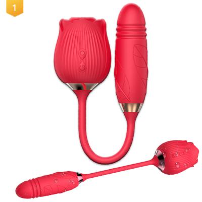 China Rechargeable Silicone Vibrator Calidad Color Rosado Dos En Uno Mujer Juguetes micro Accesorios Jugetes Vibradores Sexuales for sale