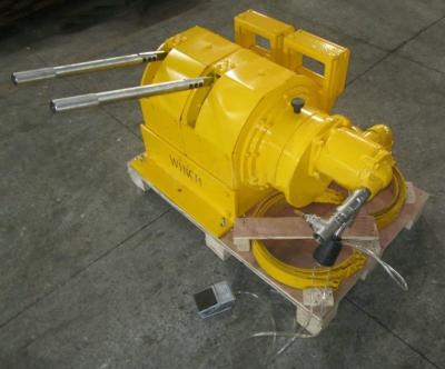 China 8 KN Air Scraper Winch with Scraper Pan for sale