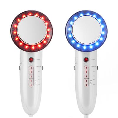 China Ultrasonic 6-In-1 Micro Current Pore Cleaner Massager Slimming Devices for sale