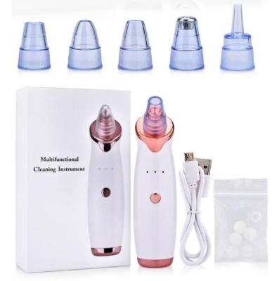 China Pore ​​Shrinking Blackhead Remover Vacuum 2021 With Blackhead Treatment Multifunctional Suction Machine Facial Beauty Instrument for sale