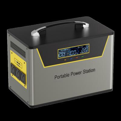 China Power Bank Type C HOLTEK 1500W Power Station AC Portable Quick Charge 110V 220V 1500Wh Outdoor Battery for sale