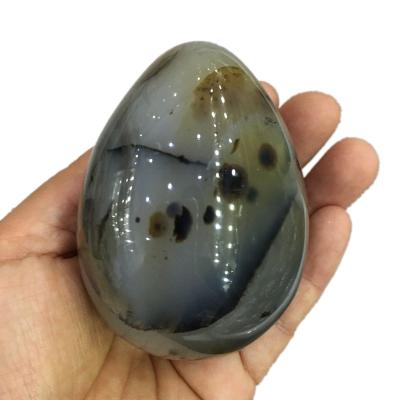 China China wholesale natural agate crystal egg beads yoni crystal egg for decoration for sale