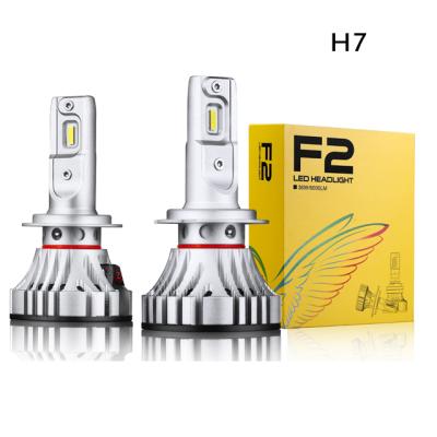 China H7 F2 12000 9006 H11 9007 H13 H4 AXD-F2-CR-H7 LUMENS LED Headlight 9005 for sale