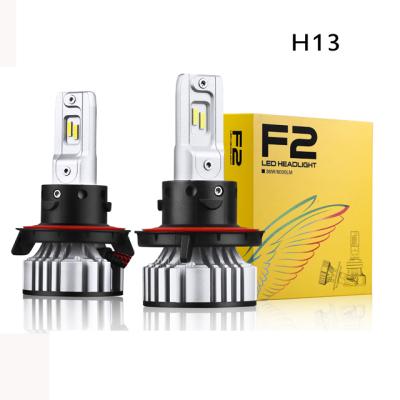 China H13 F2 12000 LUMENS LED Headlight 9005 9006 H7 H11 9007 H4 AXD-F2-CR-H13 for sale