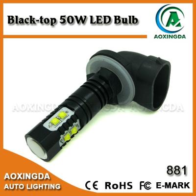 China Black Body 50 886 894 Watt PGJ13 881 Led Fog Lights Or Driving Lamps AXD-BTO-50W-881 for sale