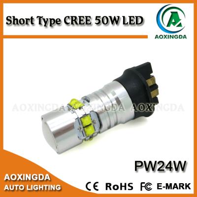 China PW24W 881 PW24W CREE 50W CANBUS LED Bulb T10 T15 H1 H3 H3C 880 for sale