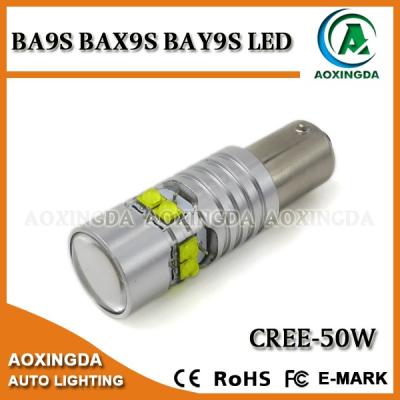 China BA9S BAX9S BAY9S LED Bulb CREE XBD 50W T10 T15 H1 H3 H3C 880 881 PW24W BA9S BAX9S for sale