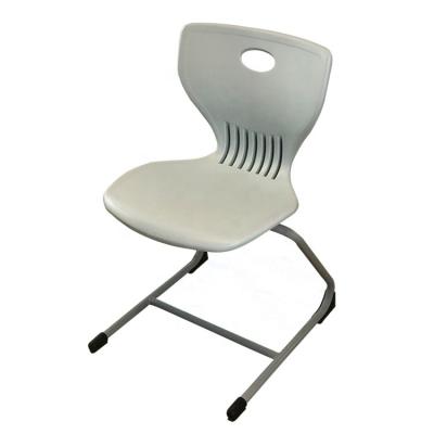 China Contemporary Modern Fish Shape Seat School Universal Durable Stacking Plastic Student Chair for sale