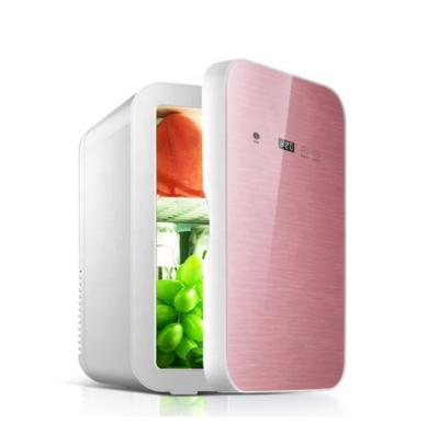 China Fast and low noise custom made home beauty mini refrigerator skin care 8L makeup cold refrigerators for sale