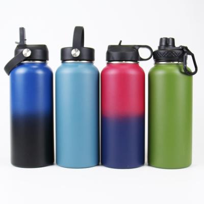 China PORTABLE Double Wall Insulated Stainless Steel Thermal Bottle Outdoor Sport Vacuum Flask Custom Logo for sale