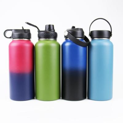 China PORTABLE Stainless Steel Double Walled Vacuum Insulated Water Bottle Metal Leakproof Vacuum Flask for sale