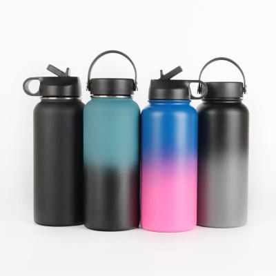 China 2022 New Style Stainless Steel Sports Bike Vacuum Cup Thermos Flasks PORTABLE Running Water Bottle for sale