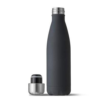 China 500ML Business Vacuum Insulated Travel Water Bottle Leakproof Double Walled Cola Shape Stainless Steel Water Bottle for sale