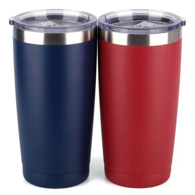 China Business 20oz 30oz Vacuum Insulated Double Wall Stainless Steel Travel Vacuum Tumbler for sale