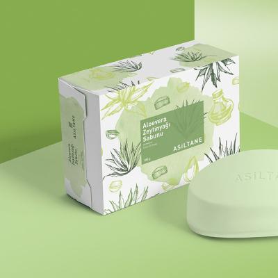 China Recyclable Biodegradable Eco Friendly Soap Packaging Box Custom Recyclable Skin Care Paper Boxes for sale