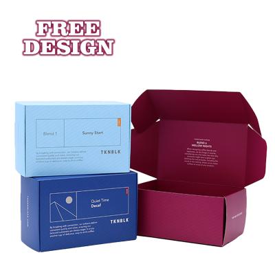 China New Free Sample 2022 Recyclable Custom Logo Printing Gift Shipping High Quality Cardboard Packaging Box Listing Paper Box For Skin Care for sale