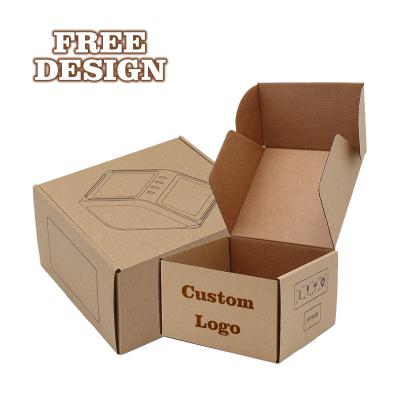 China 2022 New Logo Printing Recyclable Custom Shipping Cardboard Packaging Boxes Skin Care Cosmetic Paper Boxes for sale