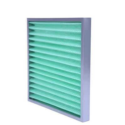 China Customized wholesale high quality eco-friendly hot sale havc primary air filter pre air filter mesh pleated panelfilter g4 pre air filter for sale